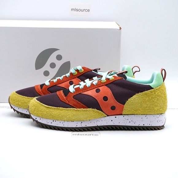 Saucony Other - NEW Saucony Men's Jazz 81 Trailian Pack Sneakers S70745-3 Brown/Mustard/Coral